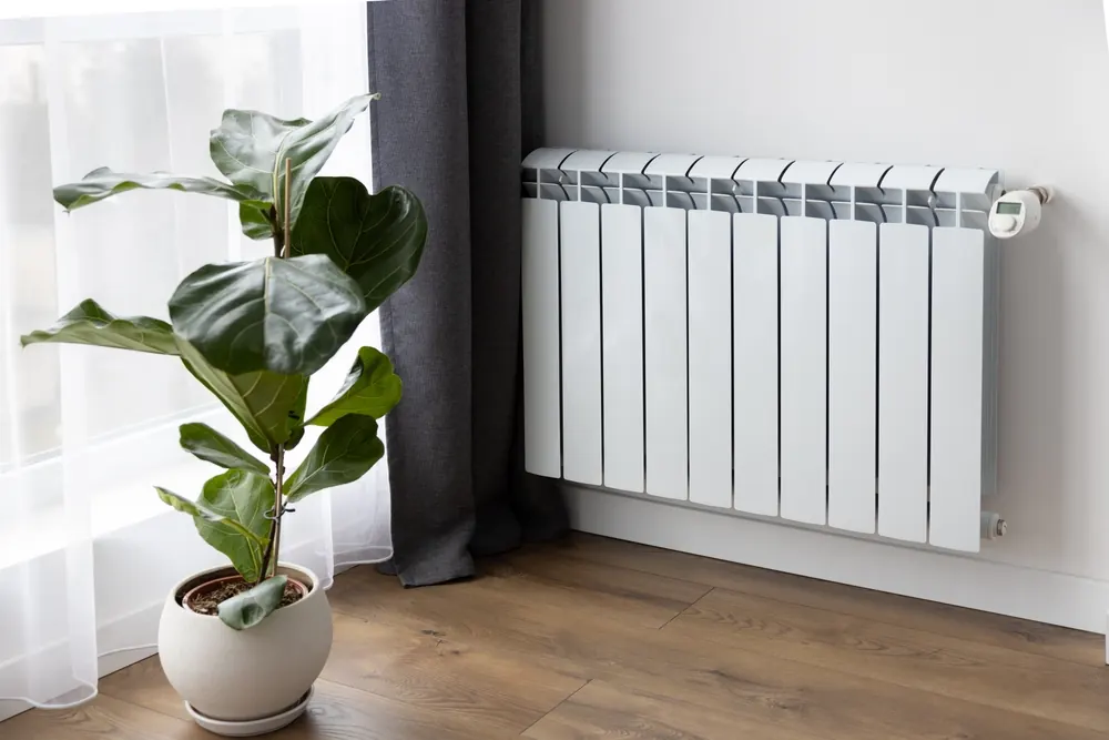 Electric radiator fitted by an electrician in Warrington